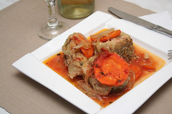 Рецепт 
                Рыба в томатном соусе
            