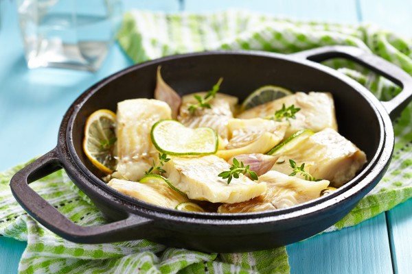 Рецепт 
                Рыба в сметано-лимонном соусе
            