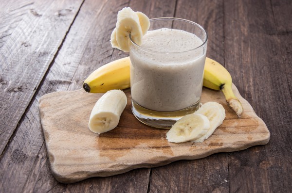 Рецепт 
                Молочный коктейль с бананом
            