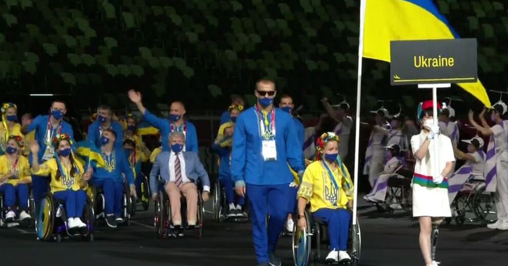 В Токио открылась Паралимпиада 2020: Фото сборной Украины