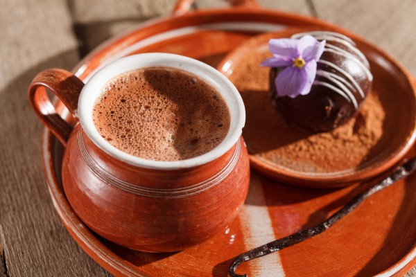 Рецепт 
                Горячий шоколад с ванилью
            