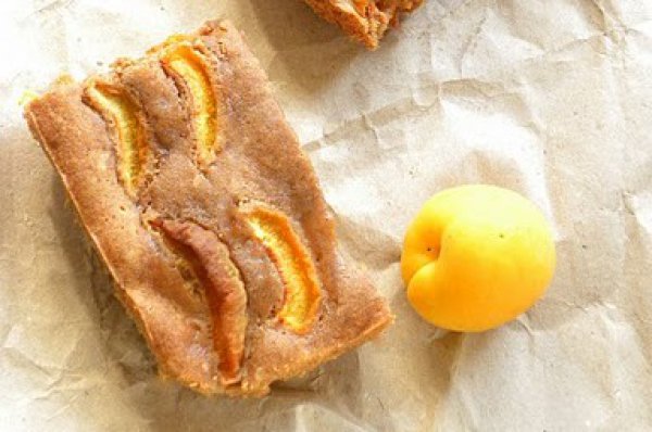 Рецепт 
                Простой пирог с абрикосами
            