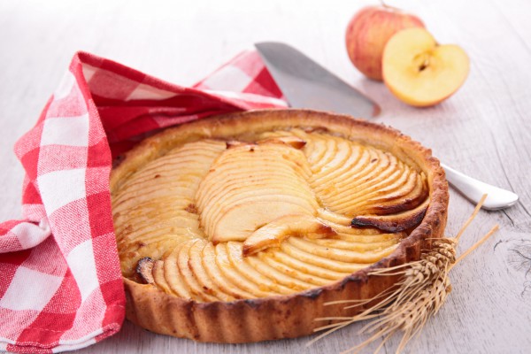 Рецепт 
                Французский тарт с яблоками и корицей
            