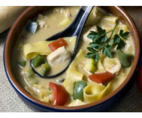 Рецепт 
                Сырный суп с лапшой
            