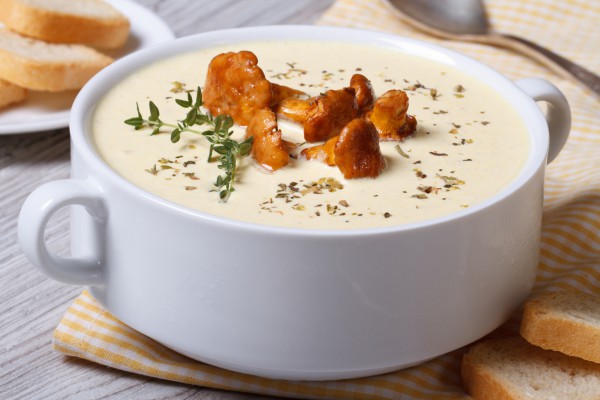 Рецепт 
                Крем-суп из лисичек
            