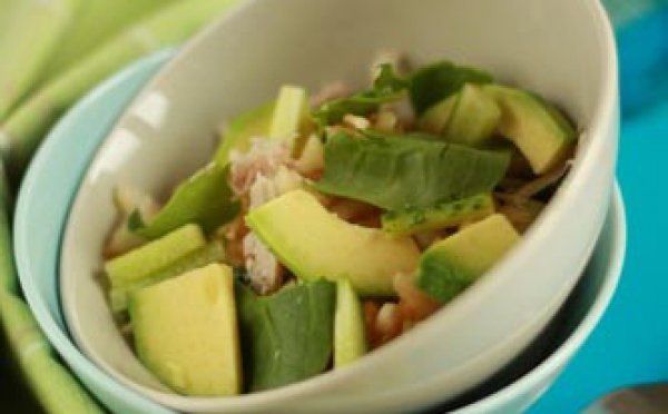 Рецепт 
                Салат из авокадо с курицей
            