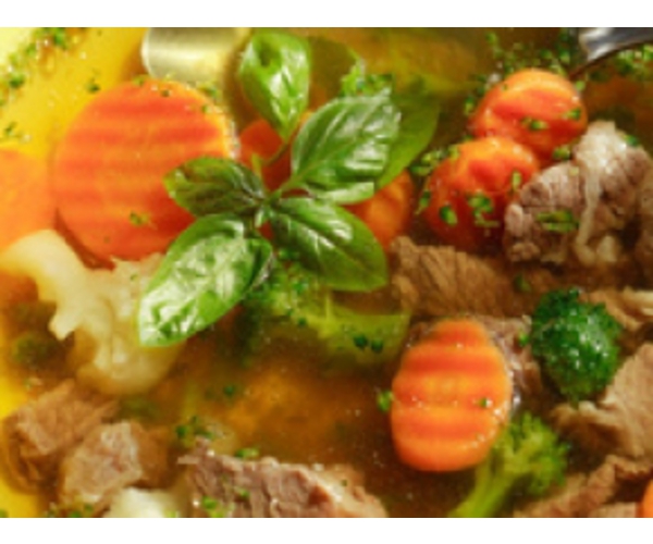 Рецепт 
                Говяжий суп с овощами
            