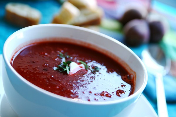 Рецепт 
                Крем-суп из свеклы
            