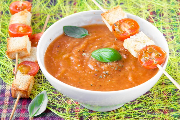 Рецепт 
                Суп-пюре из кабачков и помидоров
            