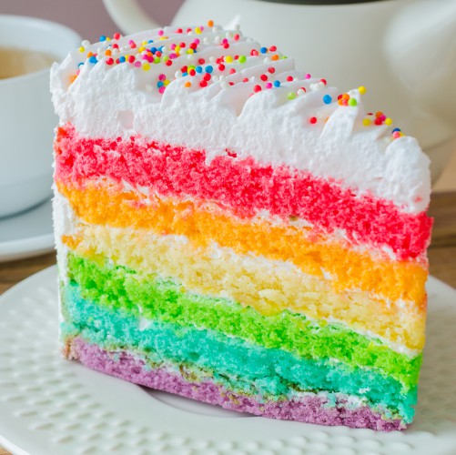 Рецепт 
                Радужный торт
            