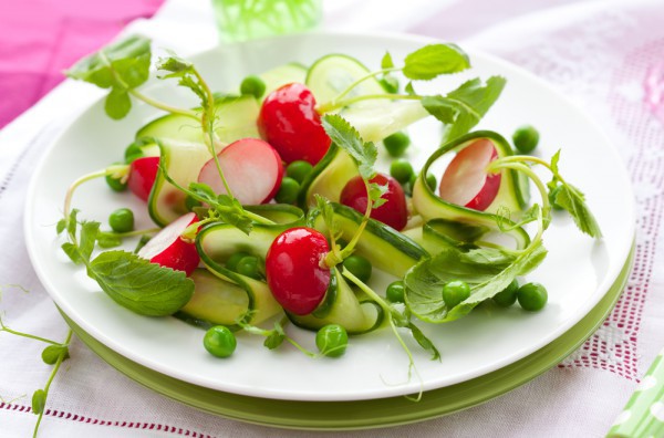 Рецепт 
                Зеленый пасхальный салат
            