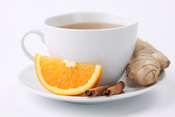 Рецепт 
                Имбирный чай с лимоном и апельсином
            