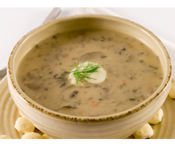 Рецепт 
                Пряный грибной суп на сливках
            