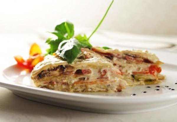 Рецепт 
                Постная лазанья с овощами
            