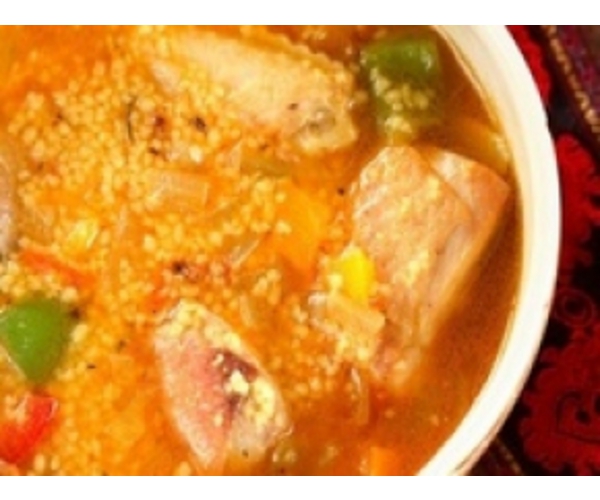 Рецепт 
                Куриный суп с рисом
            