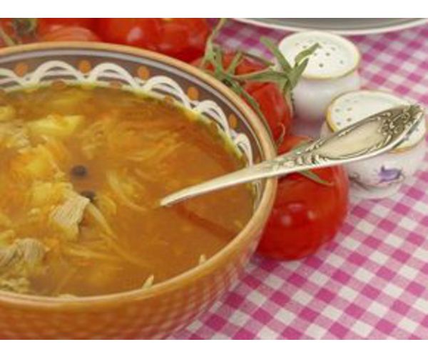 Рецепт 
                Легкий куриный суп
            
