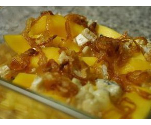Рецепт 
                Теплая закуска из манго
            