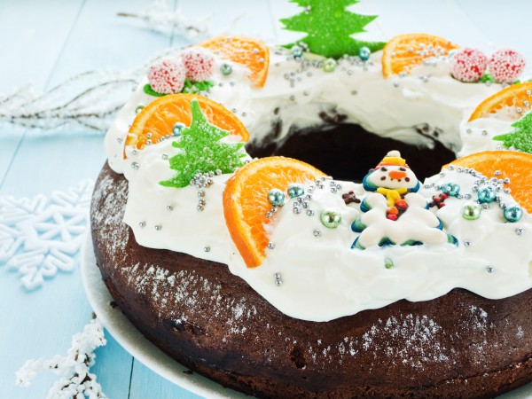 Рецепт 
                Рецепты на Рождество: Шоколадный кекс
            