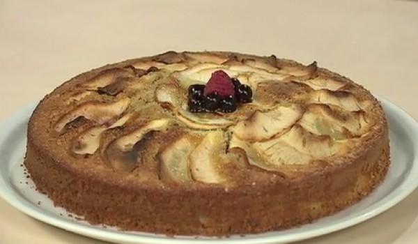 Рецепт 
                Овсяный пирог с малиной
            