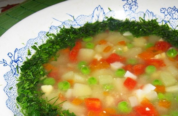 Рецепт 
                Овощной суп
            