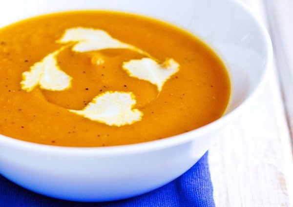 Рецепт 
                Тыквенно-морковный суп
            