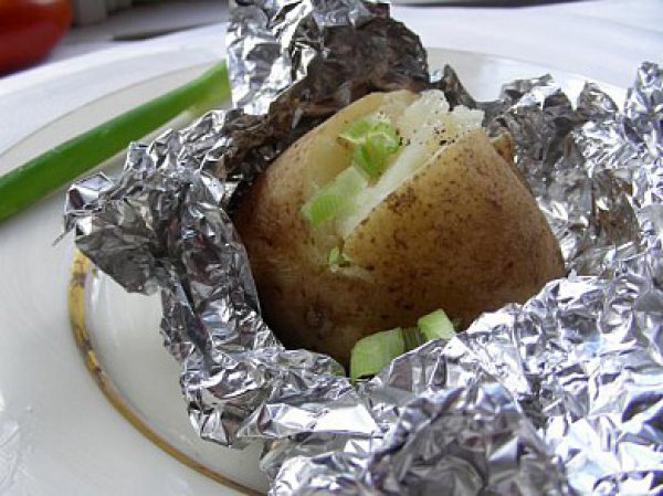 Рецепт 
                Рецепт для пикника: Картофель, запеченный в фольге
            
