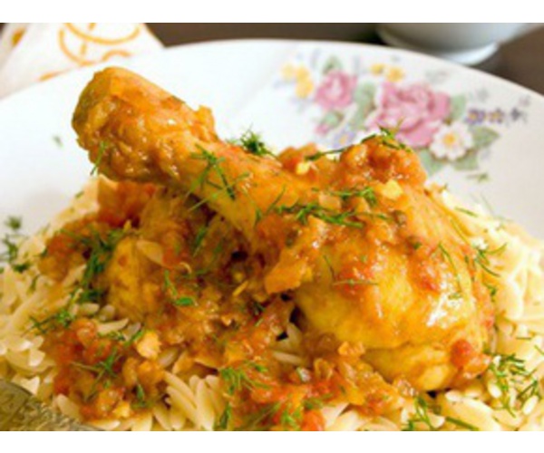 Рецепт 
                Кисло-сладкая курица в луковом соусе
            