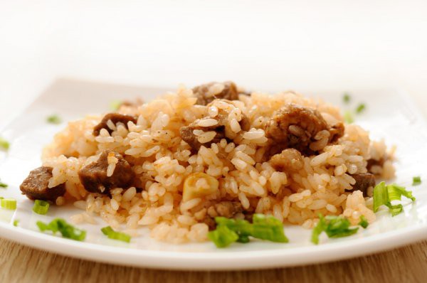 Рецепт 
                Рис с мясом и овощами
            