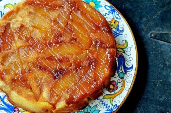 Рецепт 
                Перевернутый яблочный пирог
            