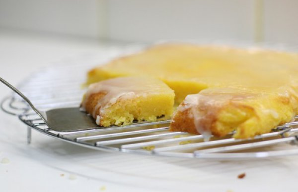 Рецепт 
                Сочный апельсиновый пирог
            
