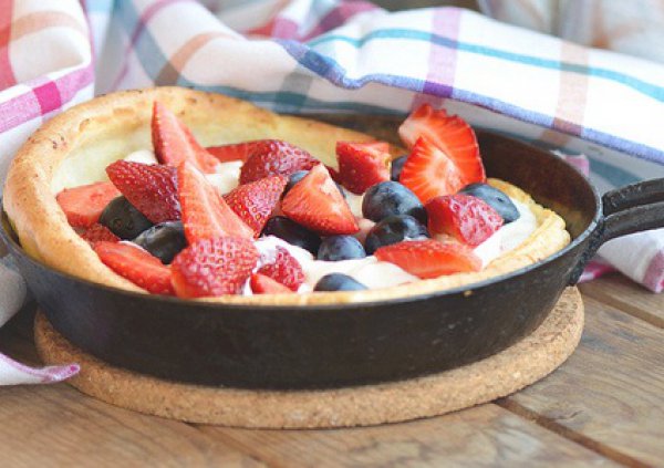 Рецепт 
                Датские оладьи с ягодами
            