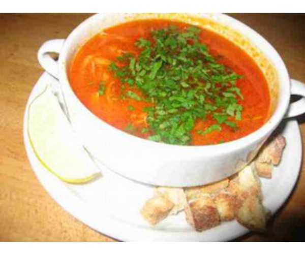 Рецепт 
                Суп с помидорами и вермишелью
            