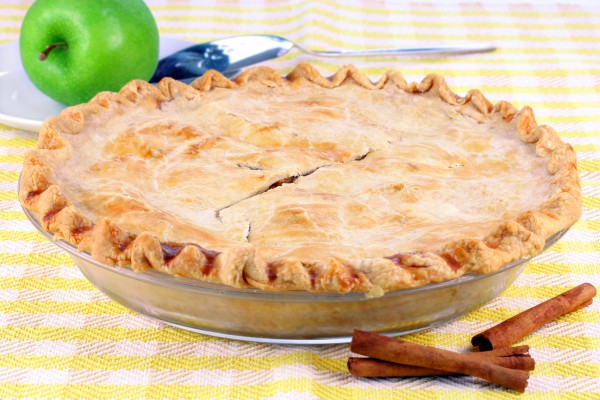 Рецепт 
                Закрытый яблочный пирог с корицей
            