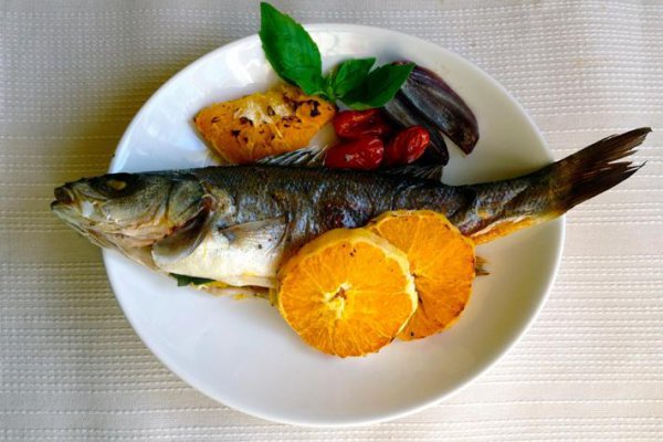 Рецепт 
                Запеченная рыба с апельсинами
            