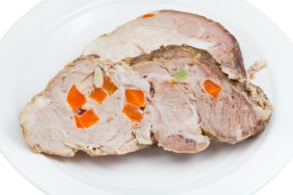 Рецепт 
                Запеченная свинина с морковью
            
