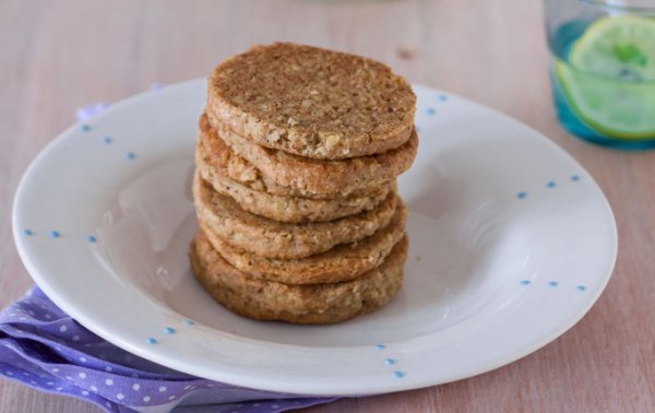 Рецепт 
                Песочное печенье с грецкими орехами
            
