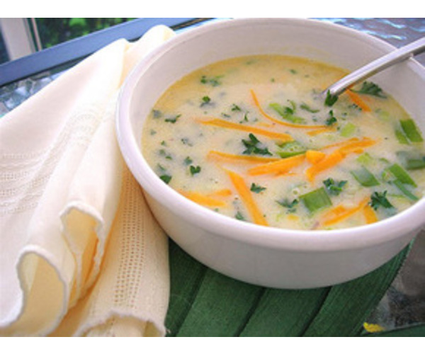 Рецепт 
                Сырный суп с морковью
            