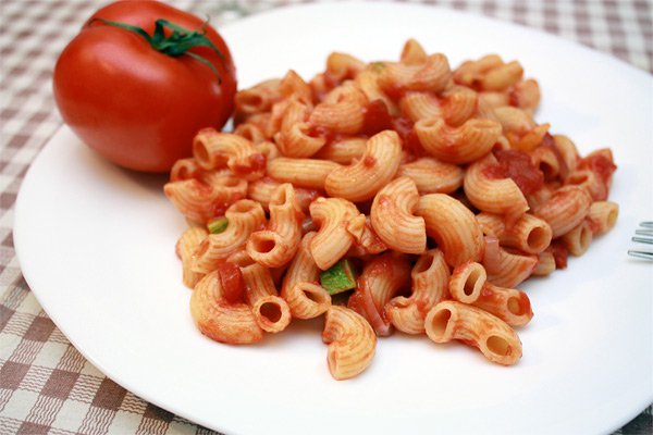 Рецепт 
                Постная паста в томатном соусе
            