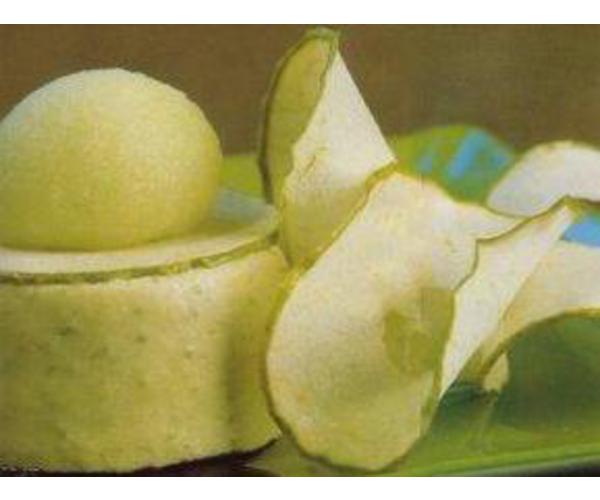 Рецепт 
                Баваруа с зеленым яблоком и грейпфрутом
            
