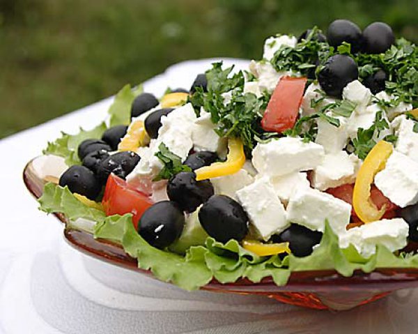 Рецепт 
                Греческий салат
            