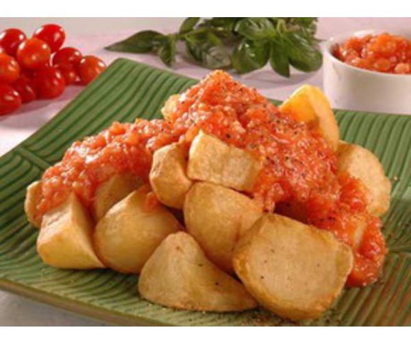 Рецепт 
                Картофель с томатным соусом
            
