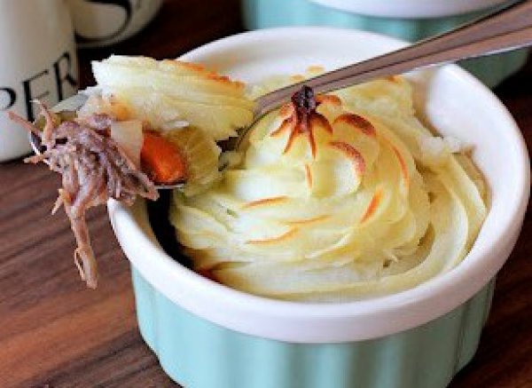 Рецепт 
                Картофельная запеканка с мясом
            