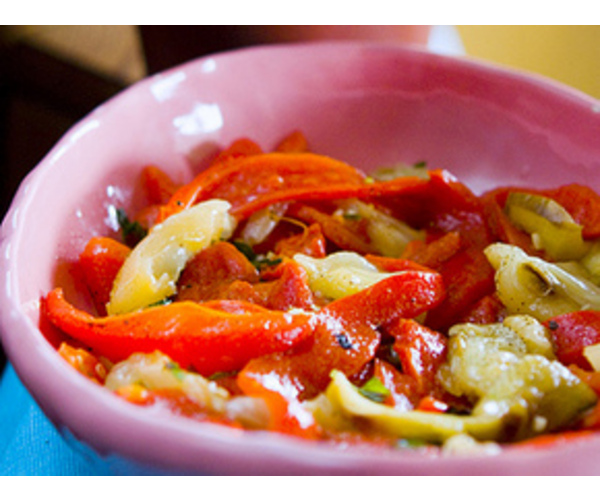 Рецепт 
                Овощной салат с мятой
            