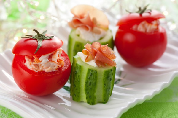 Рецепт 
                Рецепты на 8 марта: Фаршированные помидоры с креветками
            