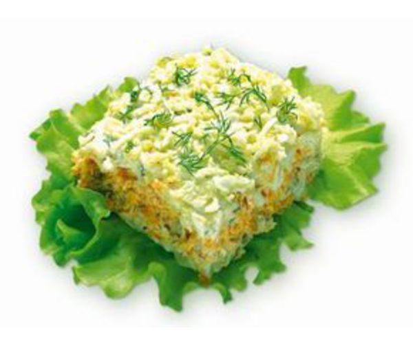 Рецепт 
                Как приготовить праздничный салат Мимоза
            
