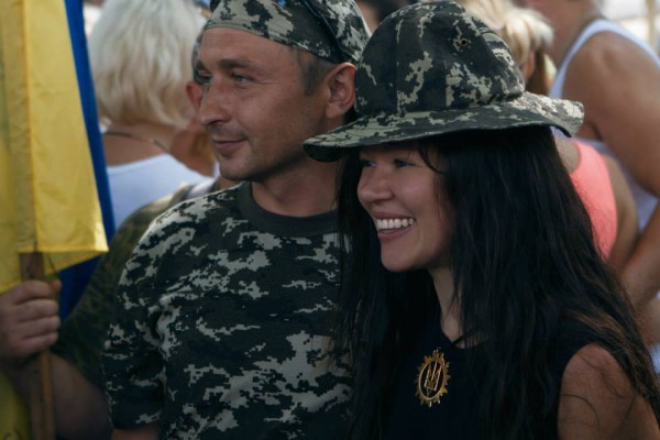 Руслана поддержала украинских военных