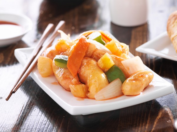Рецепт 
                Китайский Новый год 2015: Курица в кисло-сладком соусе
            