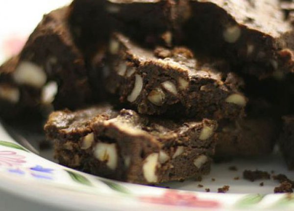 Рецепт 
                Шоколадные пирожные с орехами
            