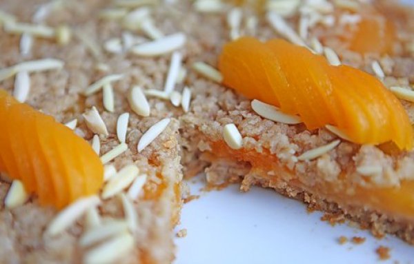 Рецепт 
                Овсяный пирог с абрикосами
            