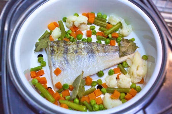 Рецепт 
                Рыба с овощами в мультиварке
            